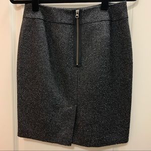 Halogen Tweed Mini Pencil Skirt. Size 2.